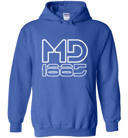 White Maddog1885 Hoodie