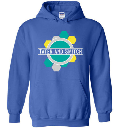 Tater & Smitch White Logo Hoodie