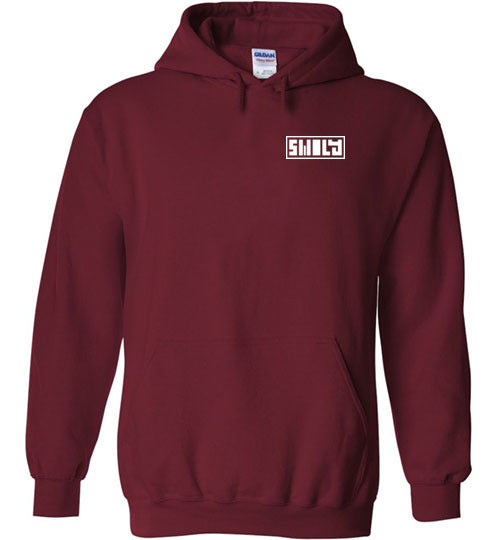 Swoly White Double Logo Hoodie