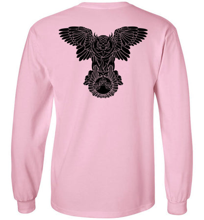 Swoly Black Double Logo Longsleeve Tee