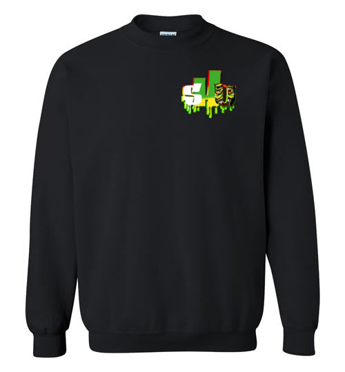 SumHairy_dad Gaming Double Logo Crewneck