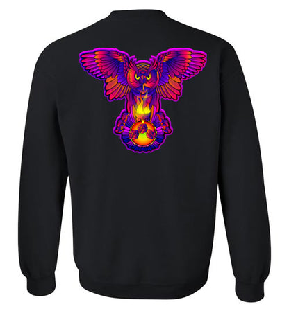 Swoly White Double Logo Crewneck