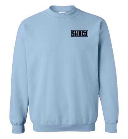 Swoly Black Double Logo Crewneck