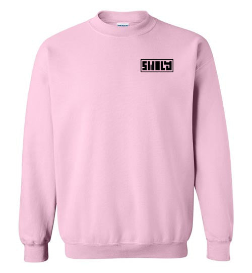 Swoly Black Double Logo Crewneck