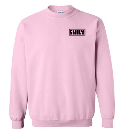 Swoly Black Double Logo Crewneck