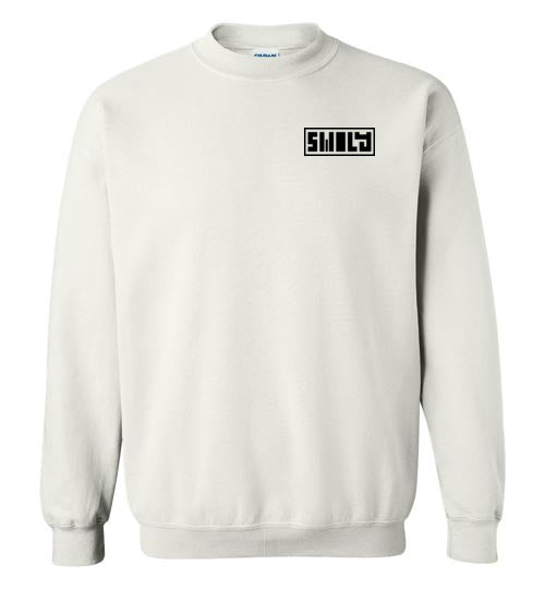 Swoly Black Double Logo Crewneck