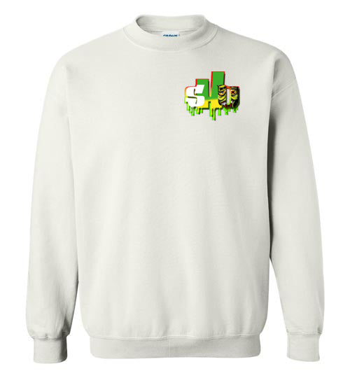 SumHairy_dad Gaming Double Logo Crewneck