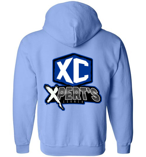 Xperts Corner Zip-Up Hoodie
