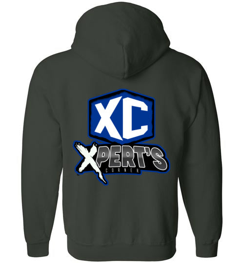 Xperts Corner Zip-Up Hoodie