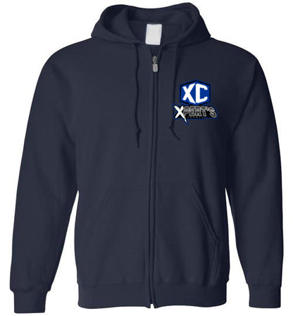 Xperts Corner Zip-Up Hoodie