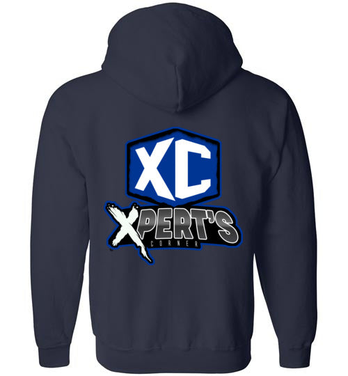 Xperts Corner Zip-Up Hoodie