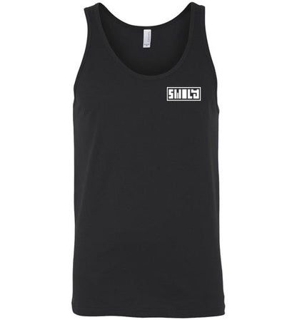 Swoly White Double Logo Unisex Tank