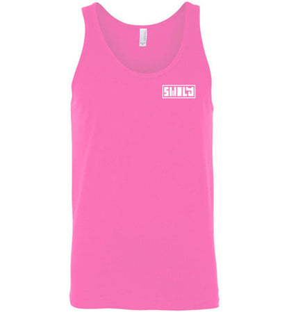 Swoly White Double Logo Unisex Tank