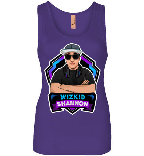 WizKidShannon Ladies Logo Tank