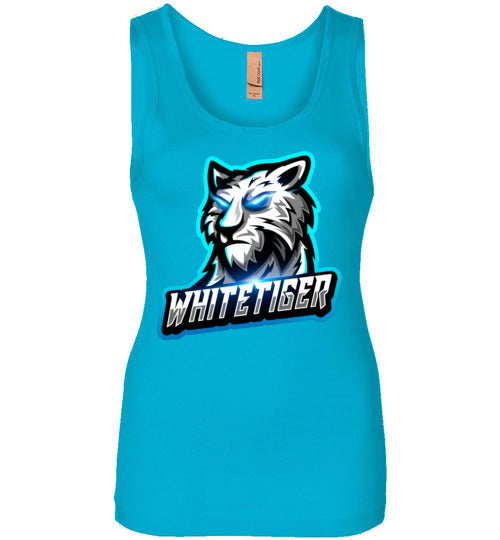 Whitetiger242 Ladies Logo Tank