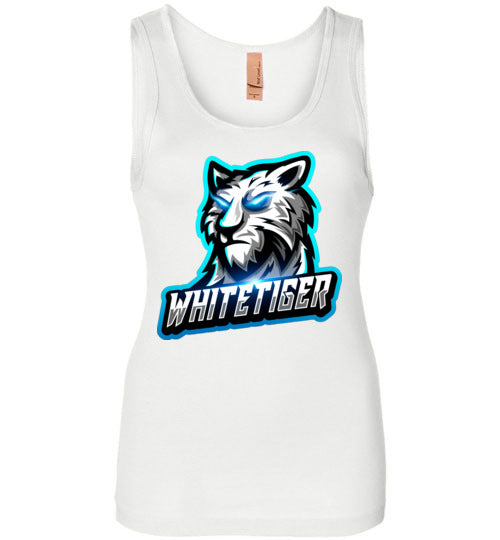 Whitetiger242 Ladies Logo Tank