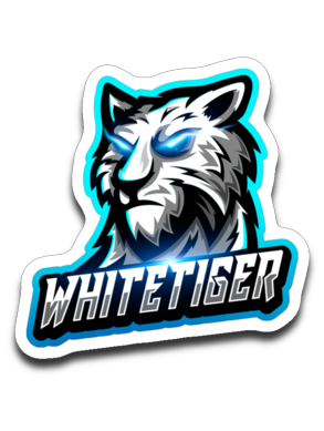 Whitetiger242 Sticker
