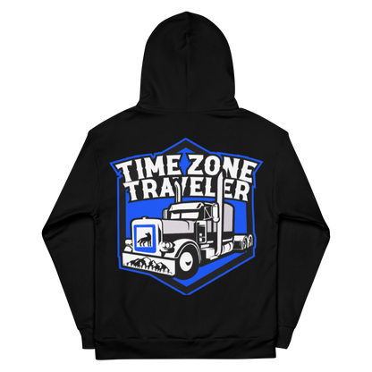 TimeZone Traveler All Over Hoodie