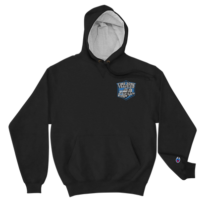TimeZone Traveler Embroidered Champion Hoodie