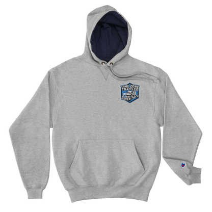 TimeZone Traveler Embroidered Champion Hoodie