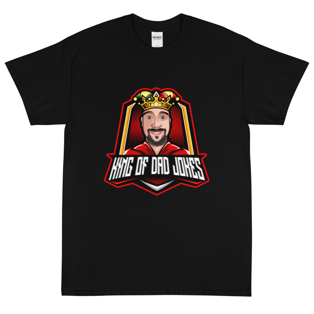 TheRealKingofDadJokes Classic Logo Tee