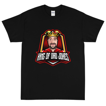 TheRealKingofDadJokes Classic Logo Tee