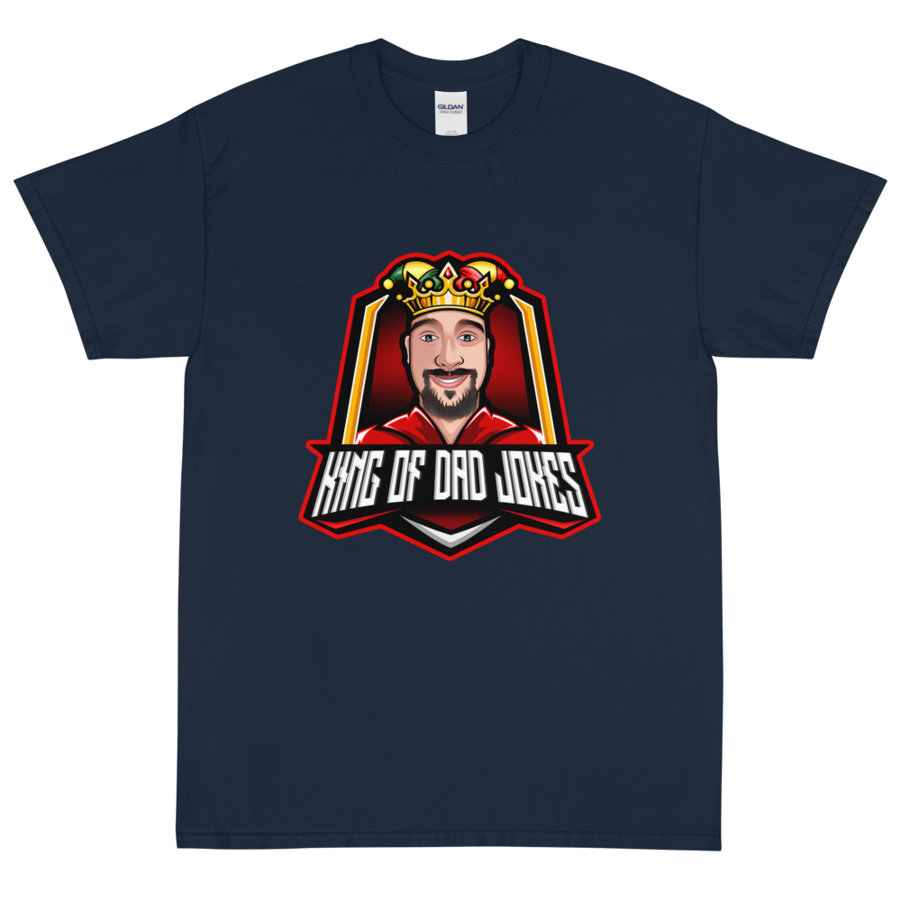 TheRealKingofDadJokes Classic Logo Tee