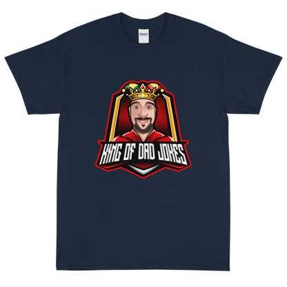 TheRealKingofDadJokes Classic Logo Tee