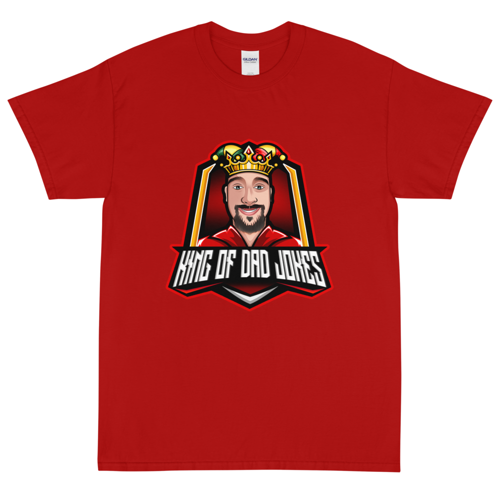 TheRealKingofDadJokes Classic Logo Tee