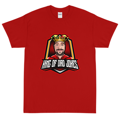 TheRealKingofDadJokes Classic Logo Tee
