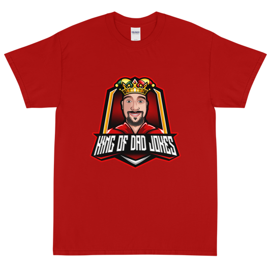 TheRealKingofDadJokes Classic Logo Tee
