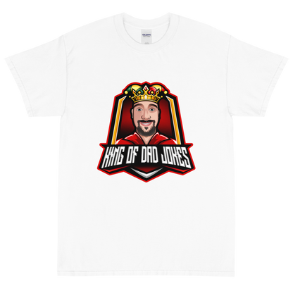 TheRealKingofDadJokes Classic Logo Tee