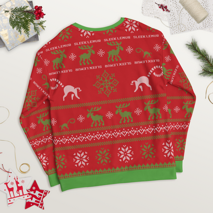 SleekLemur Ugly Christmas Sweater