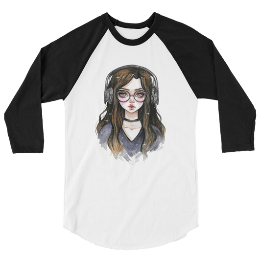 Spooky Babe Gaming Baseball Tee
