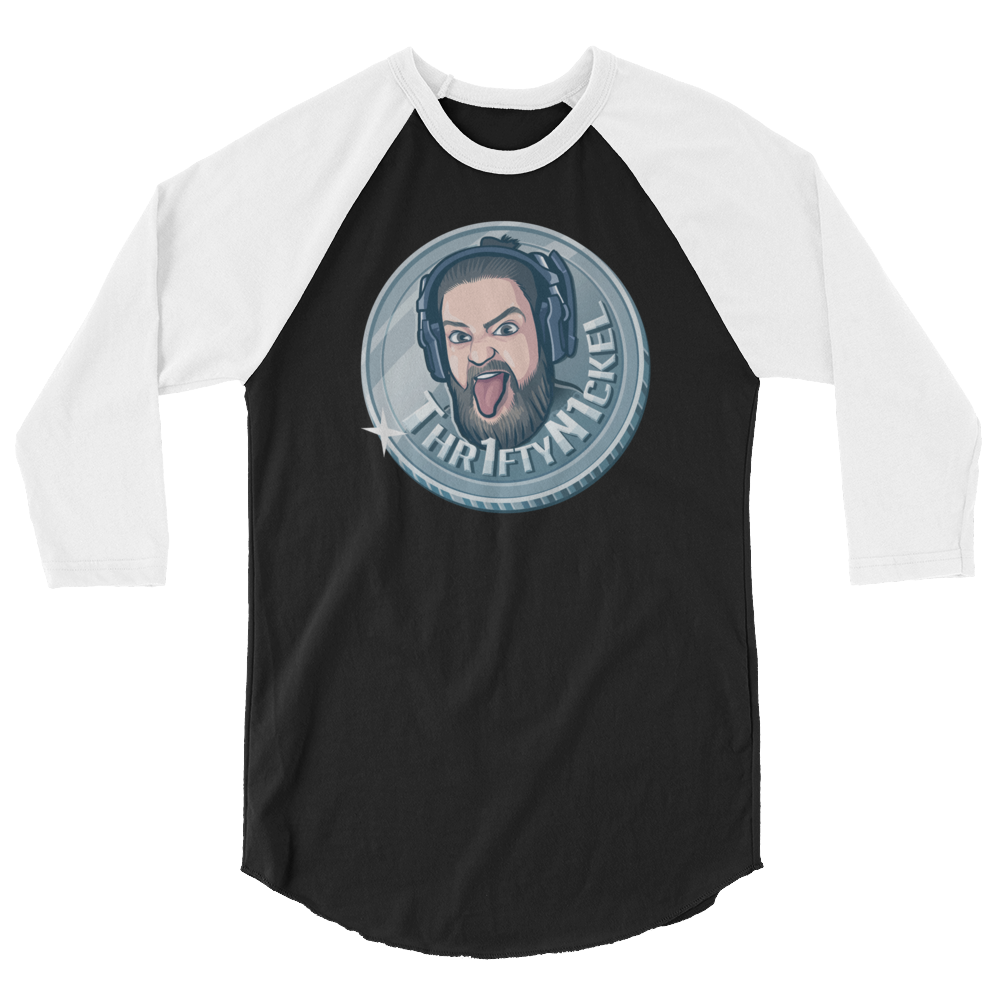 Thr1ftyN1ckeL Baseball Tee