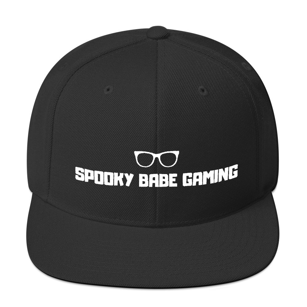Spooky Babe Gaming Snapback Hat