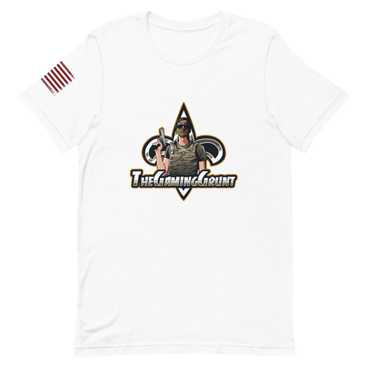 The Gaming Grunt Premium Logo Tee