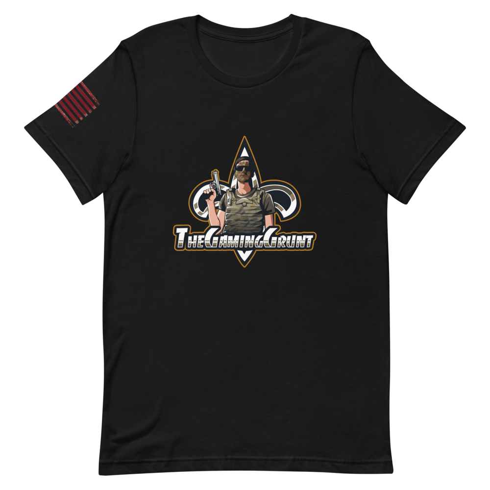 The Gaming Grunt Premium Logo Tee