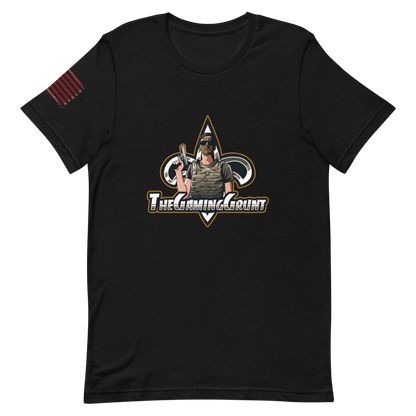 The Gaming Grunt Premium Logo Tee