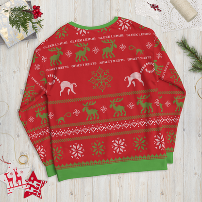 SleekLemur Ugly Christmas Sweater