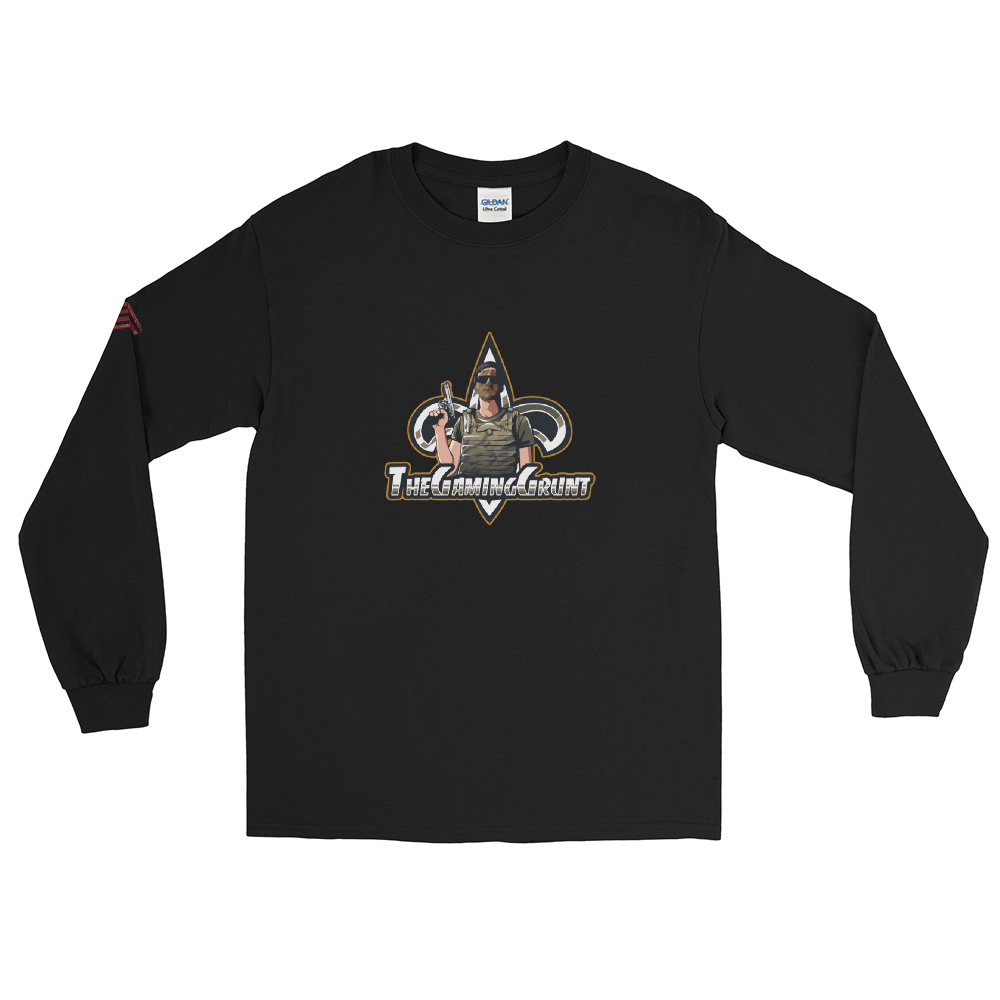 The Gaming Grunt Long Sleeve Logo Tee