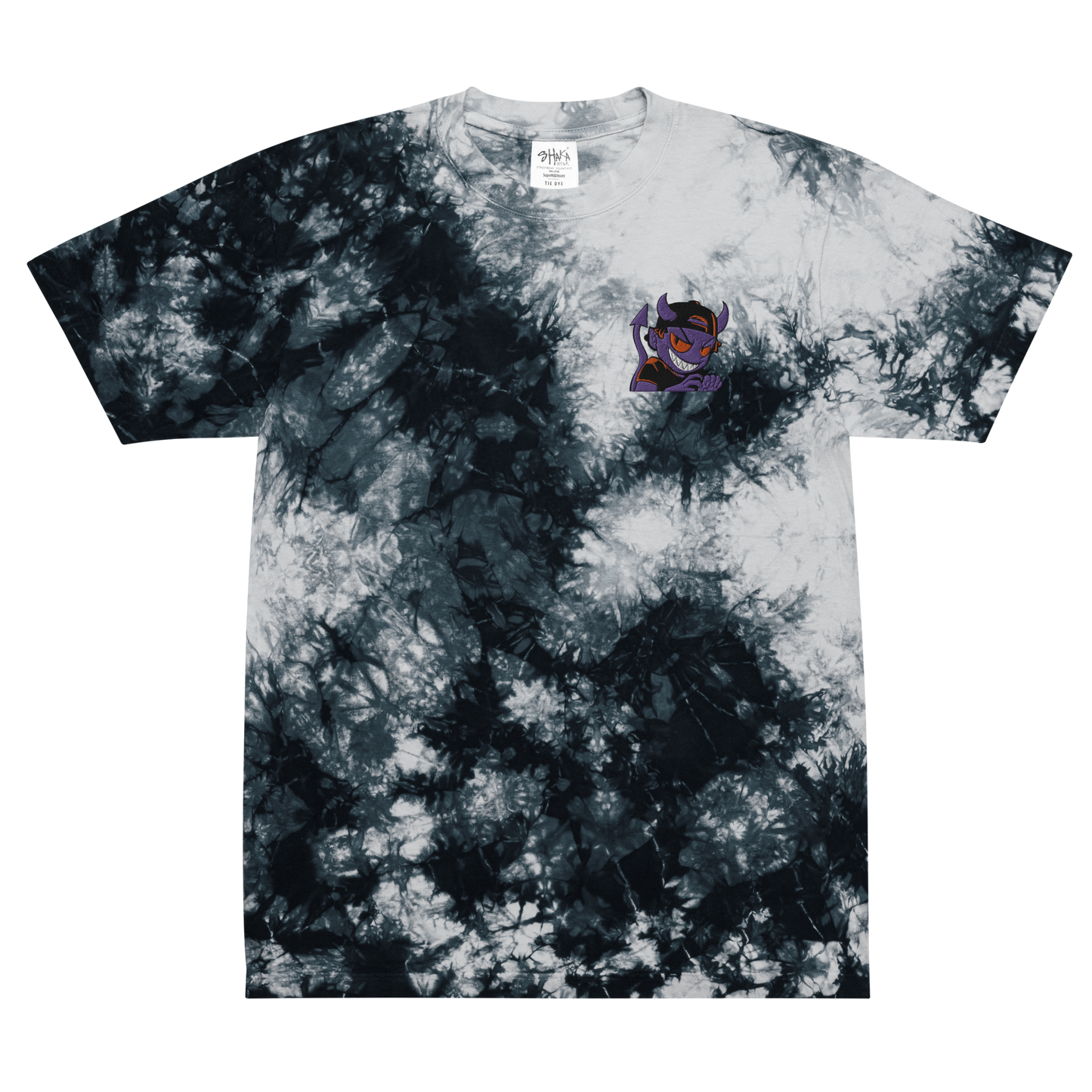 Whiteboii Oversized tie-dye t-shirt