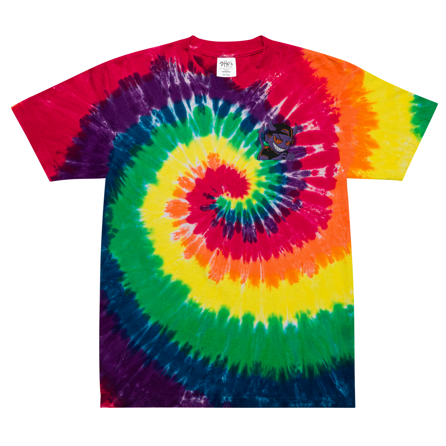 Whiteboii Oversized tie-dye t-shirt