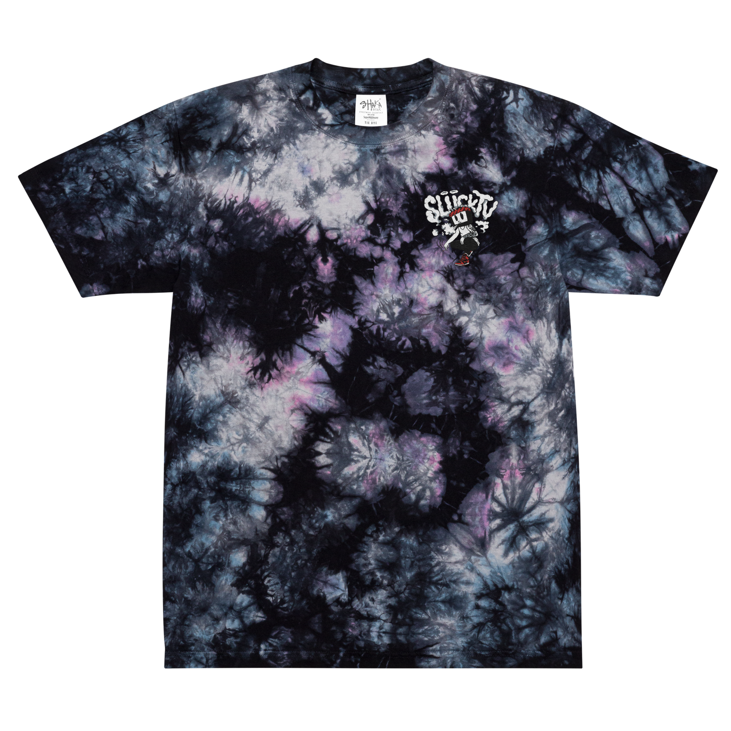 SliickTV Oversized tie-dye t-shirt