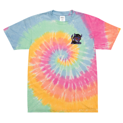 Whiteboii Oversized tie-dye t-shirt