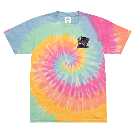 Whiteboii Oversized tie-dye t-shirt