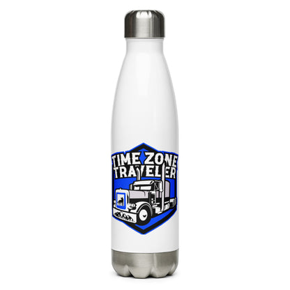 TimeZone Traveler Stainless Steel Water Bottle