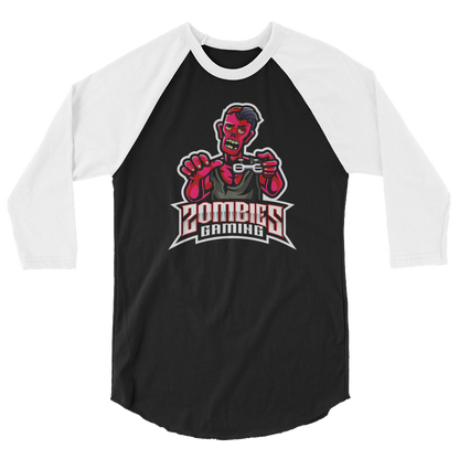 Zombies Gaming Baseball Tee