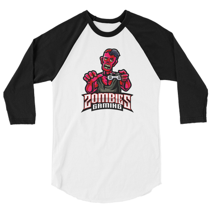 Zombies Gaming Baseball Tee