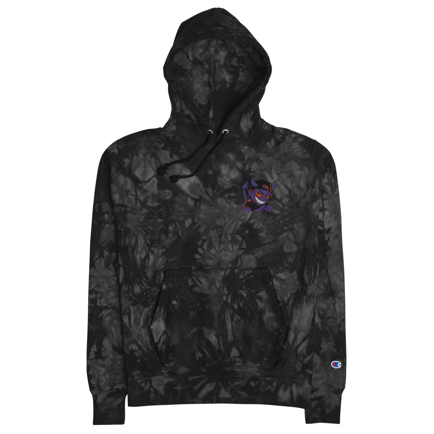 Whiteboii Champion tie-dye hoodie